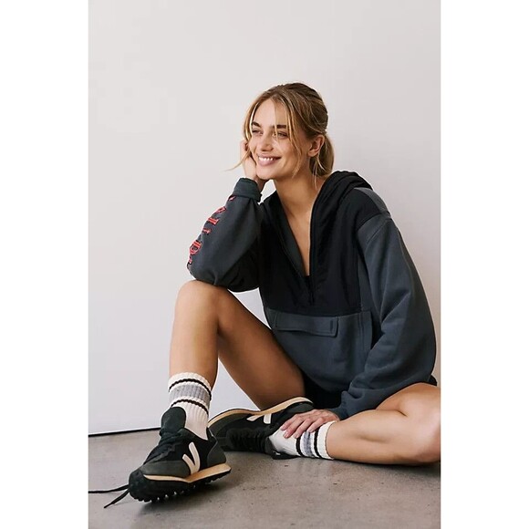 Free People FP Movement Pride Hoodie Top Pullover Sweatshirt Oversized S 283946 - Picture 3 of 12